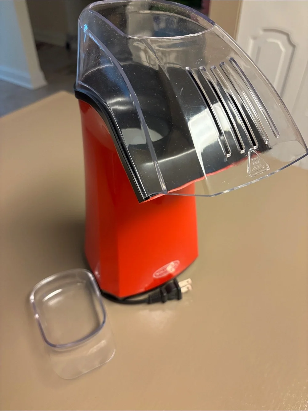 Nostalgia Red Countertop Hot Air Popcorn Popper